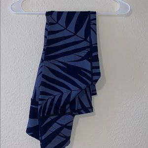 High waist printed compression leggings